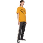 Palm Angels Yellow College Eagle T-Shirt