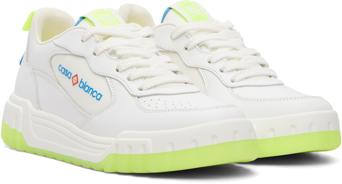 Casablanca White Court Sneakers