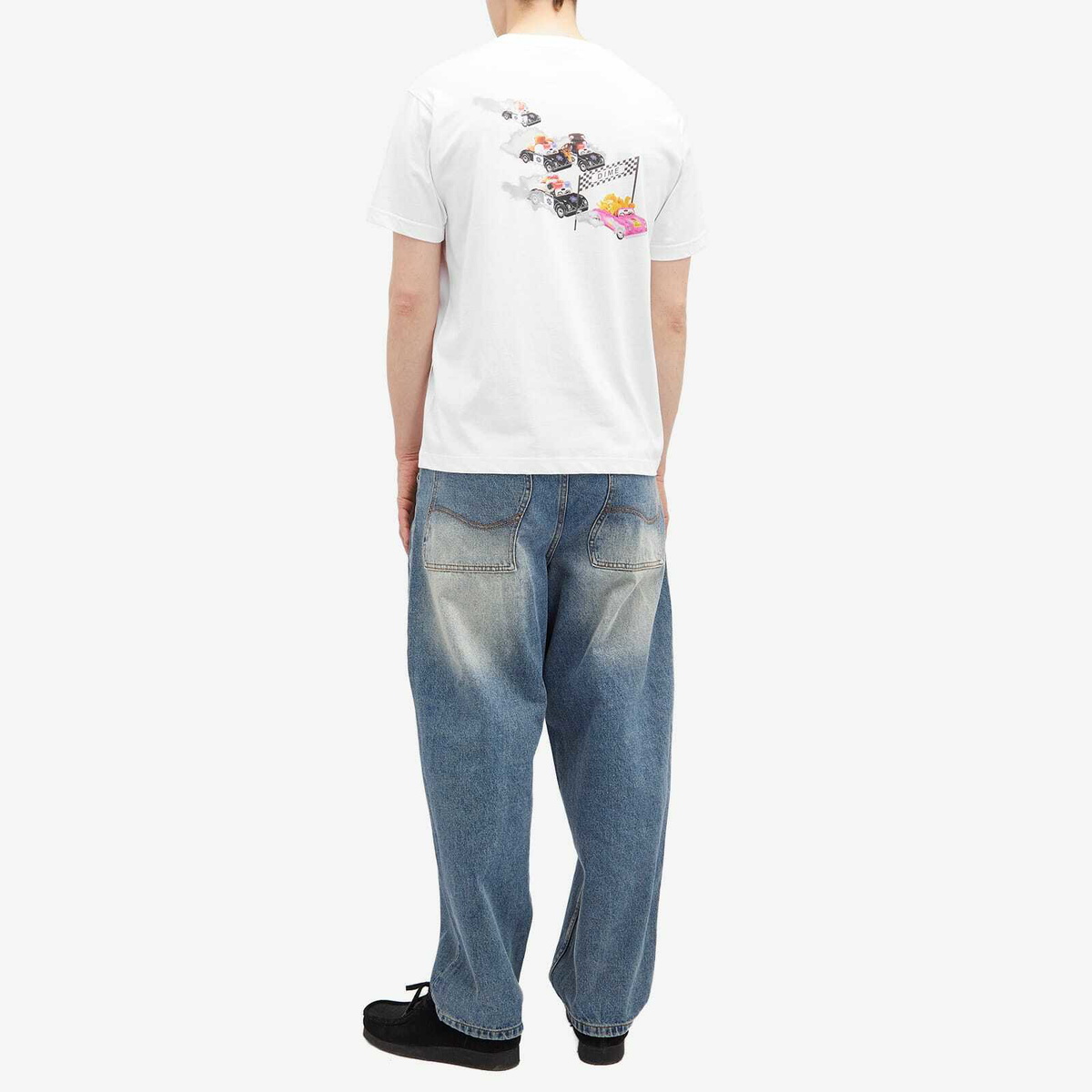 Dime Men's 2Fast 2Delicious T-Shirt in White Dime