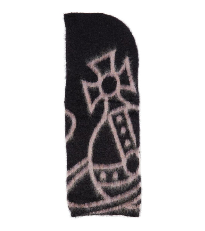 Photo: Vivienne Westwood Intarsia mohair-blend hood