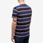 Fred Perry Men's Bold Stripe T-Shirt in French Navy