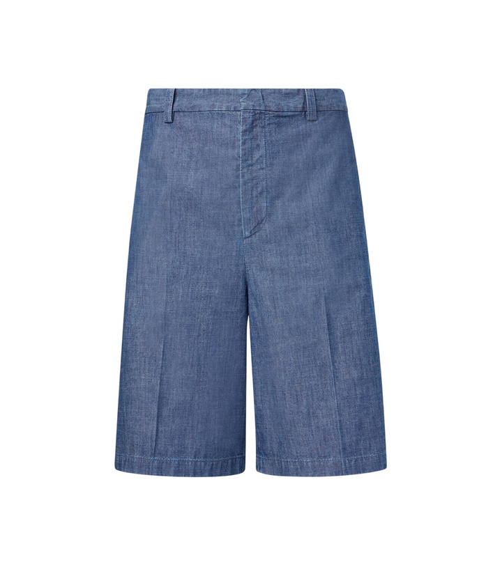 Photo: Jil Sander Denim Bermuda shorts