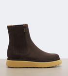 Tod's Gommino® suede platform ankle boots