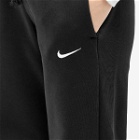 Nike Women's Phoenix Fleece Wide Pant in Black/Sail