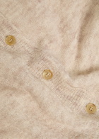 Haikure Cropped Alpaca-blend T-shirt Beige