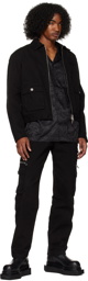 Han Kjobenhavn Black Boxy Cargo Jacket