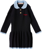 Marni Baby Navy Wool Dress