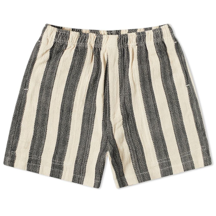 Photo: BODE Beach Stripe Rugby Short