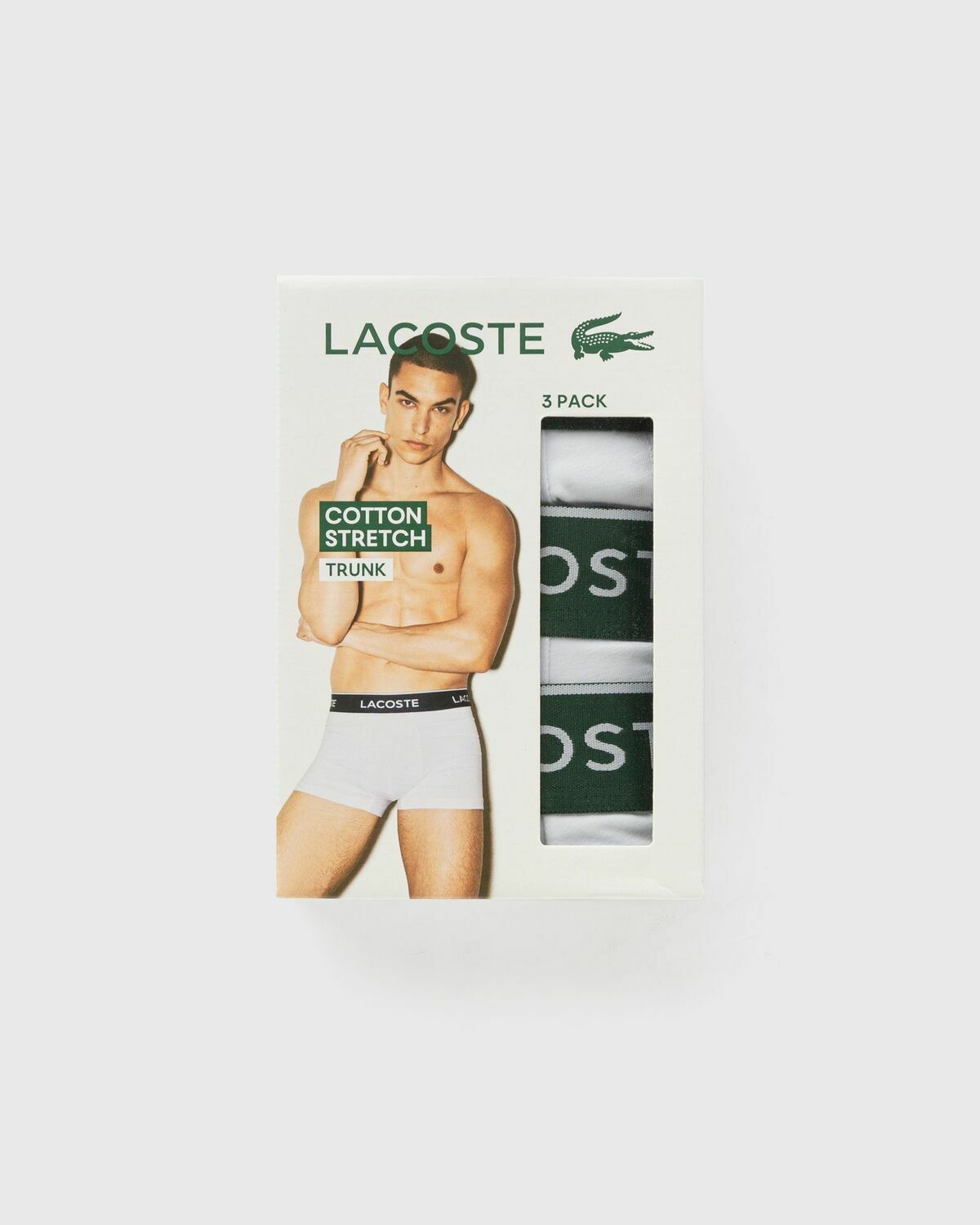 Lacoste PACK DE 3 BOXERS COURTS White Mens Boxers & Brief