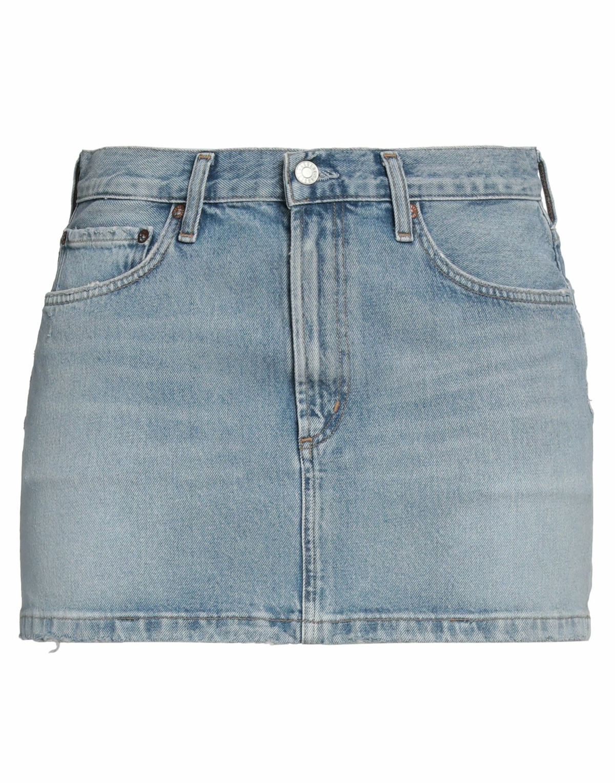 Agolde Womens Denim skirt in Blue