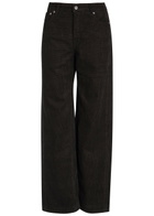 Our Legacy Treble Cut Wide-leg Corduroy Trousers Dark Brown