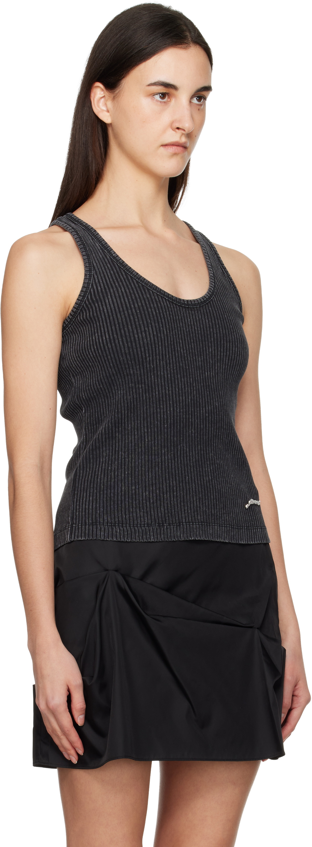 【GANNI】マルチカラー クロシェタンクトプ GANNI（ガニー） タンクトップ CROCHET RACEBACK BIKINI TOP A4519