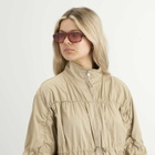 Oscar Deen Mertz Sunglasses in Warm Tortoise/Peach 