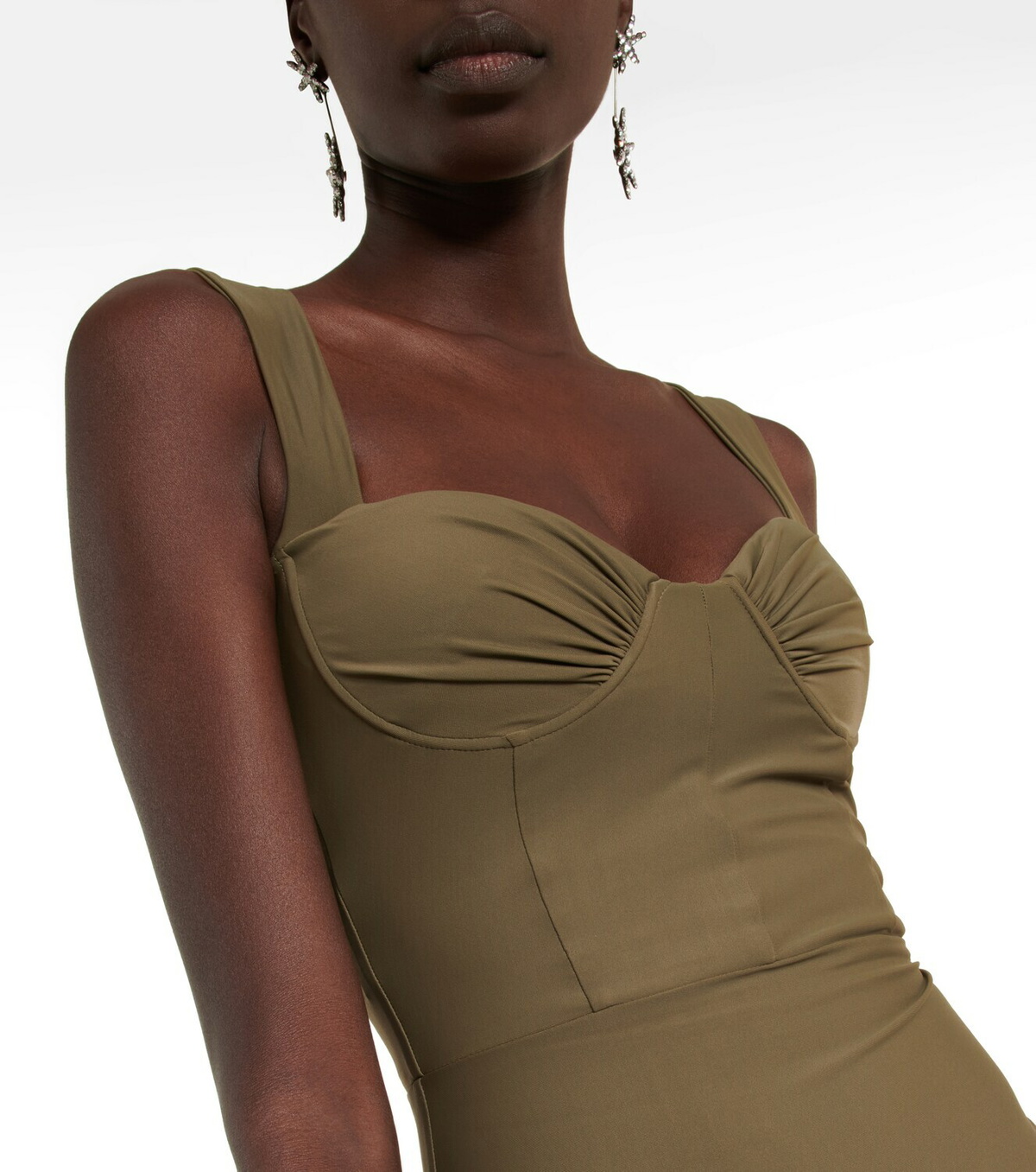 【ALEX PERRY】claron crepe ミディ ドレス Alex Perry Claron crêpe midi dress Alex Perry