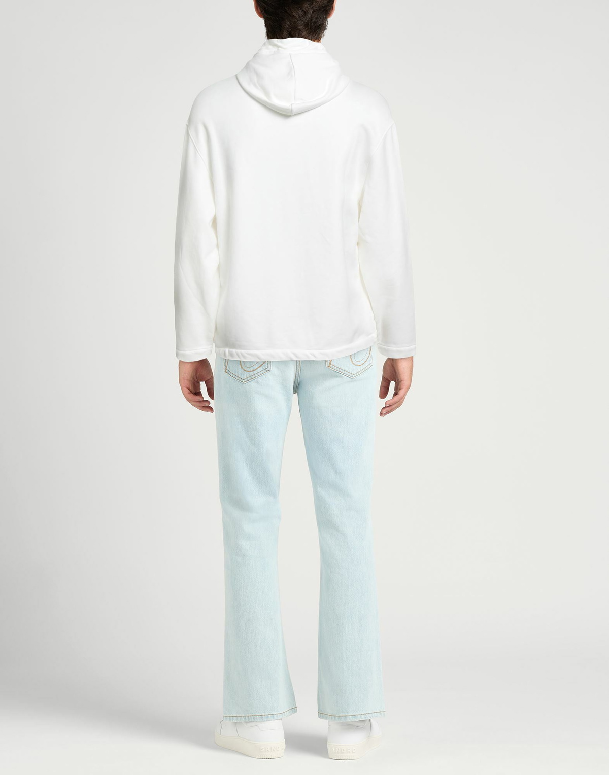 C. p. Company Mens Sweatshirt in White