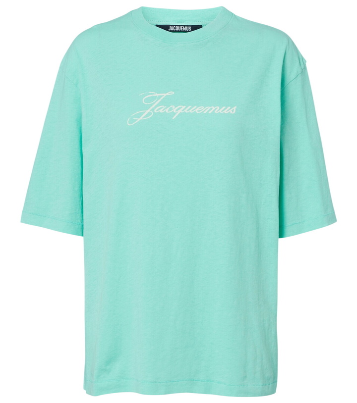 Photo: Jacquemus Logo cotton and hemp jersey T-shirt