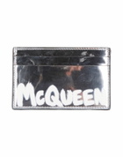 Mcqueen Womens Cardholder in Silver