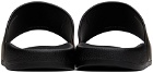 Versace Jeans Couture Black Garland Logo Sandals