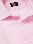 Emma Willis - Slim-Fit Linen Shirt - Pink