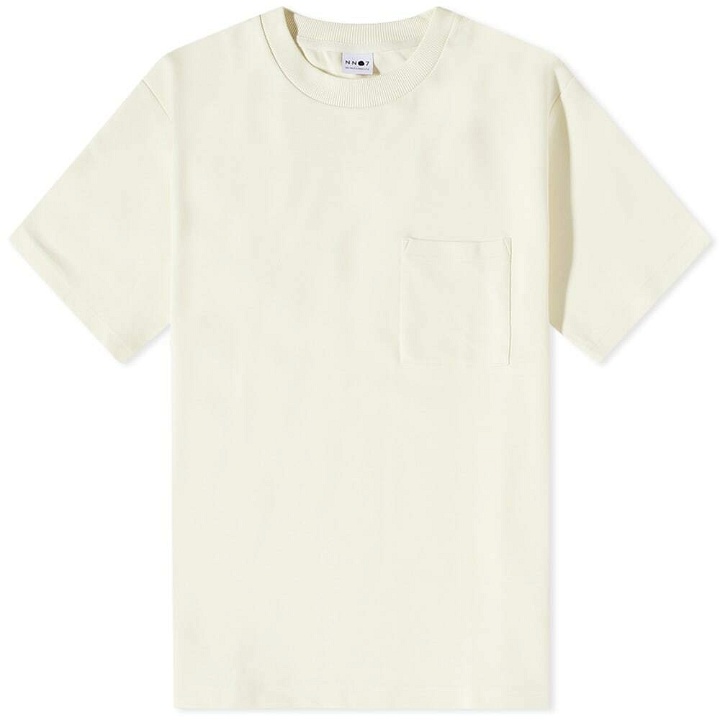 Photo: NN07 Men's Nat Pocket T-Shirt in Off White