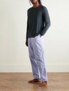 Derek Rose - Marlowe Stretch-Micro Modal Jersey T-Shirt - Gray