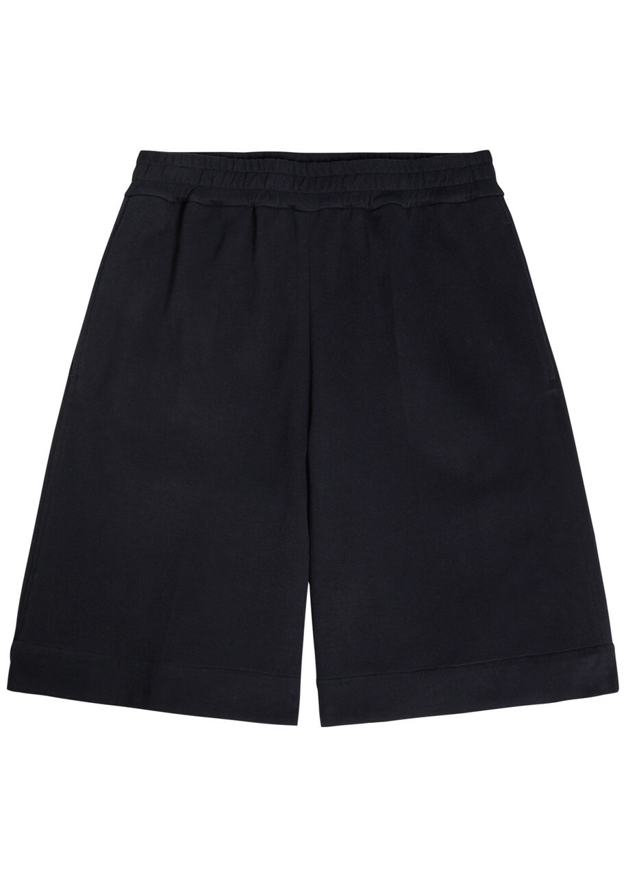 Jil Sander Cotton Shorts Navy