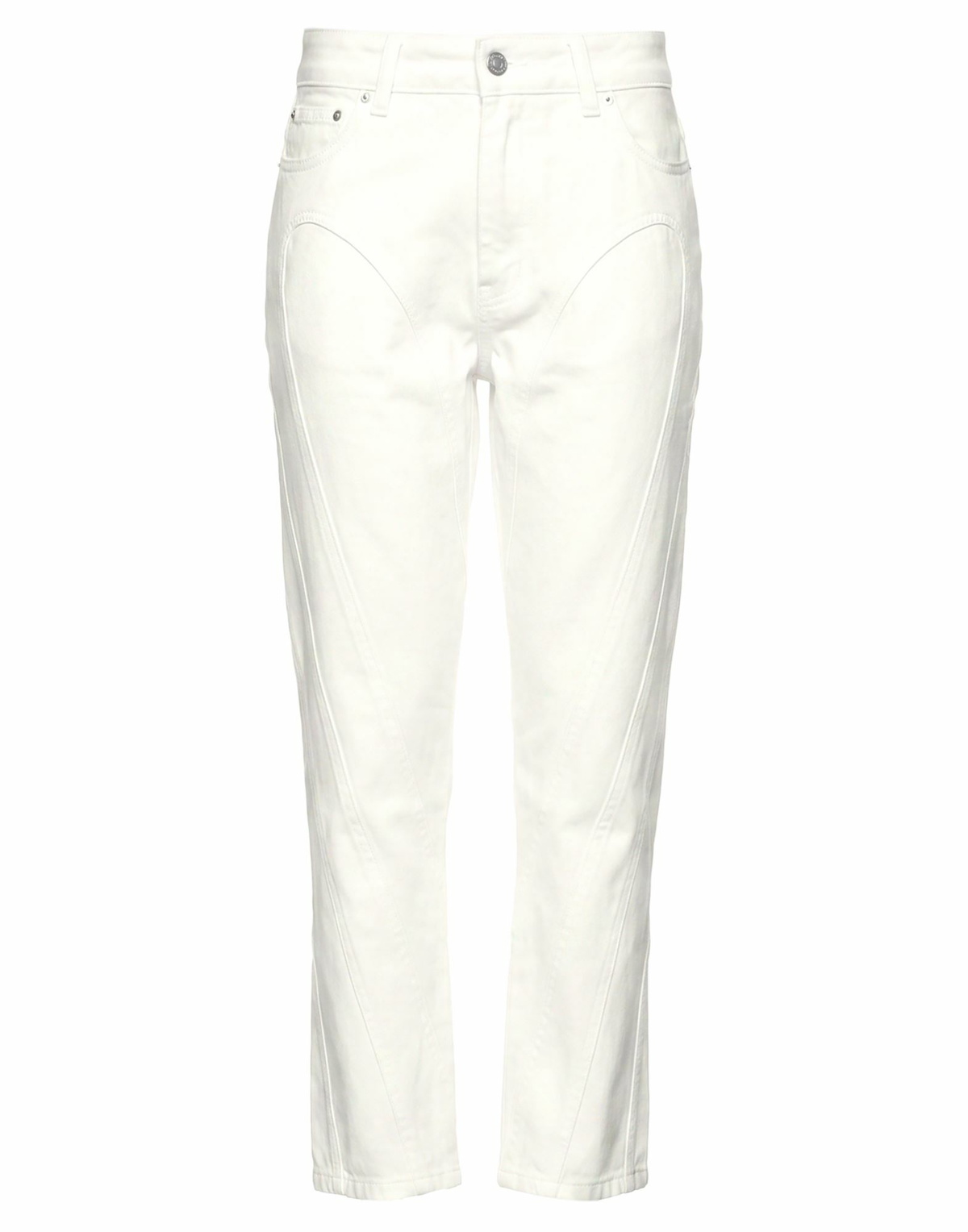 Mugler Womens Jeans in White