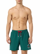 MC2 Saint Barth Classic Stretch Comfort Swim Shorts With Forte Dei Drammi Embroidery | Insulti Luminosi Special Edition