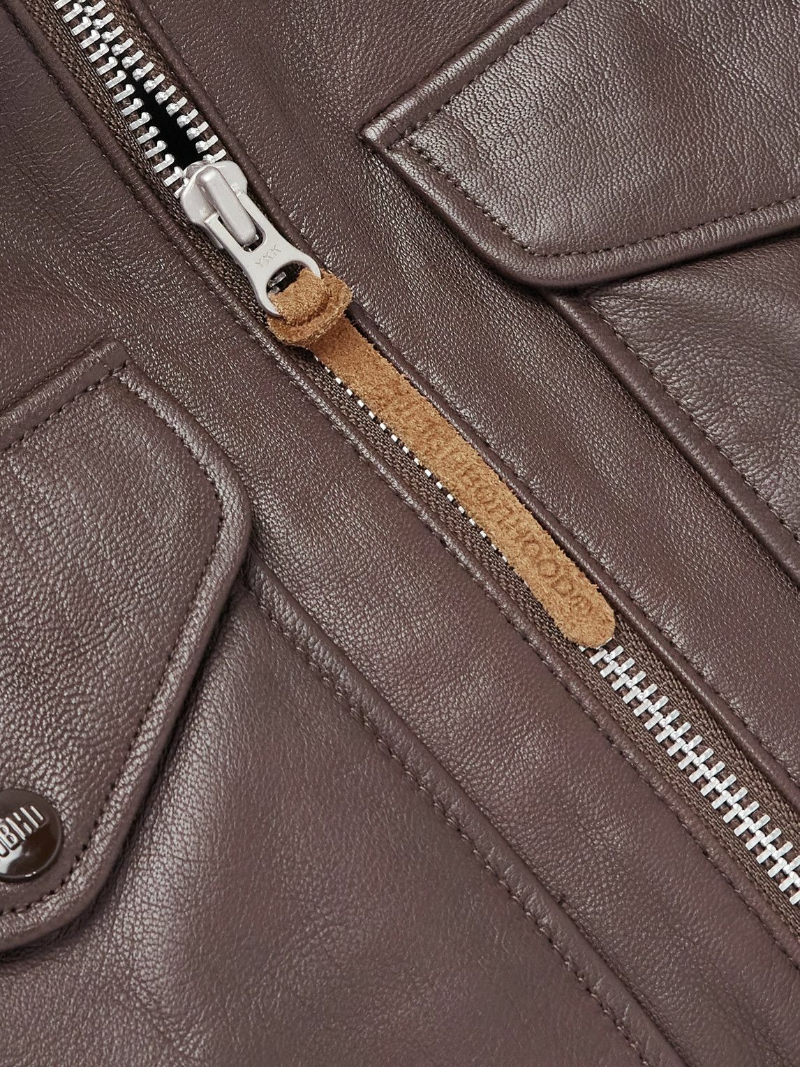 Neighborhood - PM Leather Jacket - Brown Neighborhood