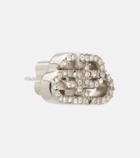 Balenciaga BB embellished earrings