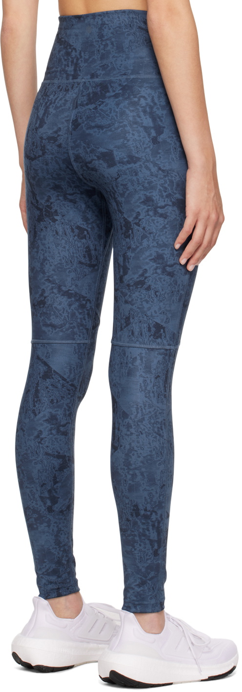 adidas Originals Blue Flatlock Stitch Leggings