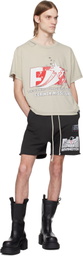 Rivington Roi Rebis Black Flag Shorts