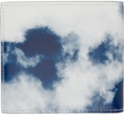 Alexander McQueen Blue & White Sky Wallet