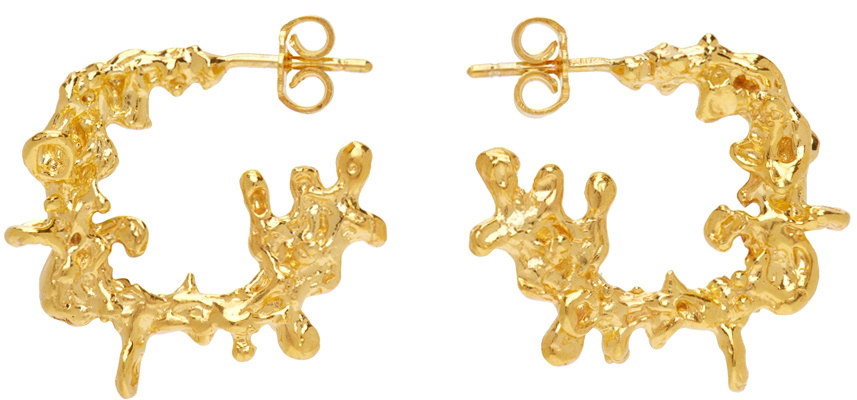Vasiliki Gold Nerites Earrings