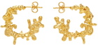 Vasiliki Gold Nerites Earrings