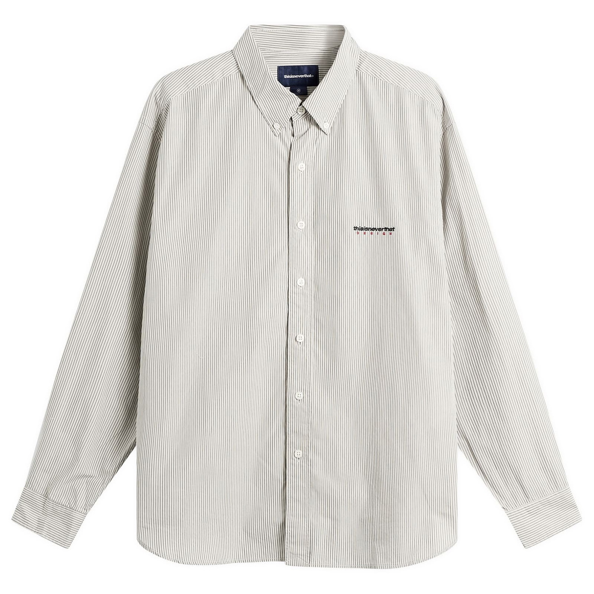 thisisneverthat Men's DSN Striped Shirt in Beige