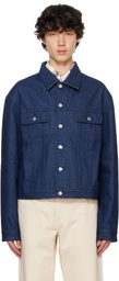 JACQUEMUS Blue La Casa 'La veste de-Nîmes' Denim Jacket