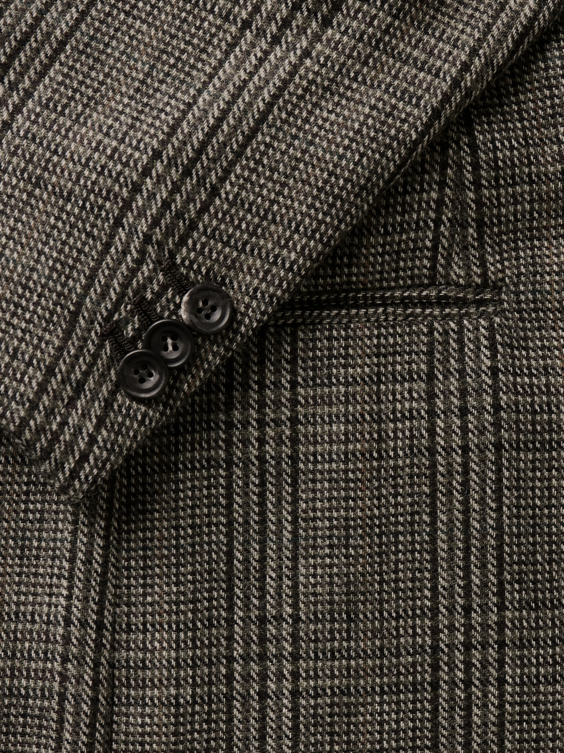 J. Mueser - Waverly Prince of Wales Checked Virgin Wool-Tweed Blazer - Green