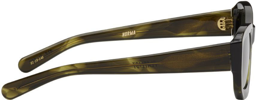 FLATLIST EYEWEAR Green Norma Sunglasses