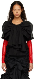 tao Black Layered T-Shirt