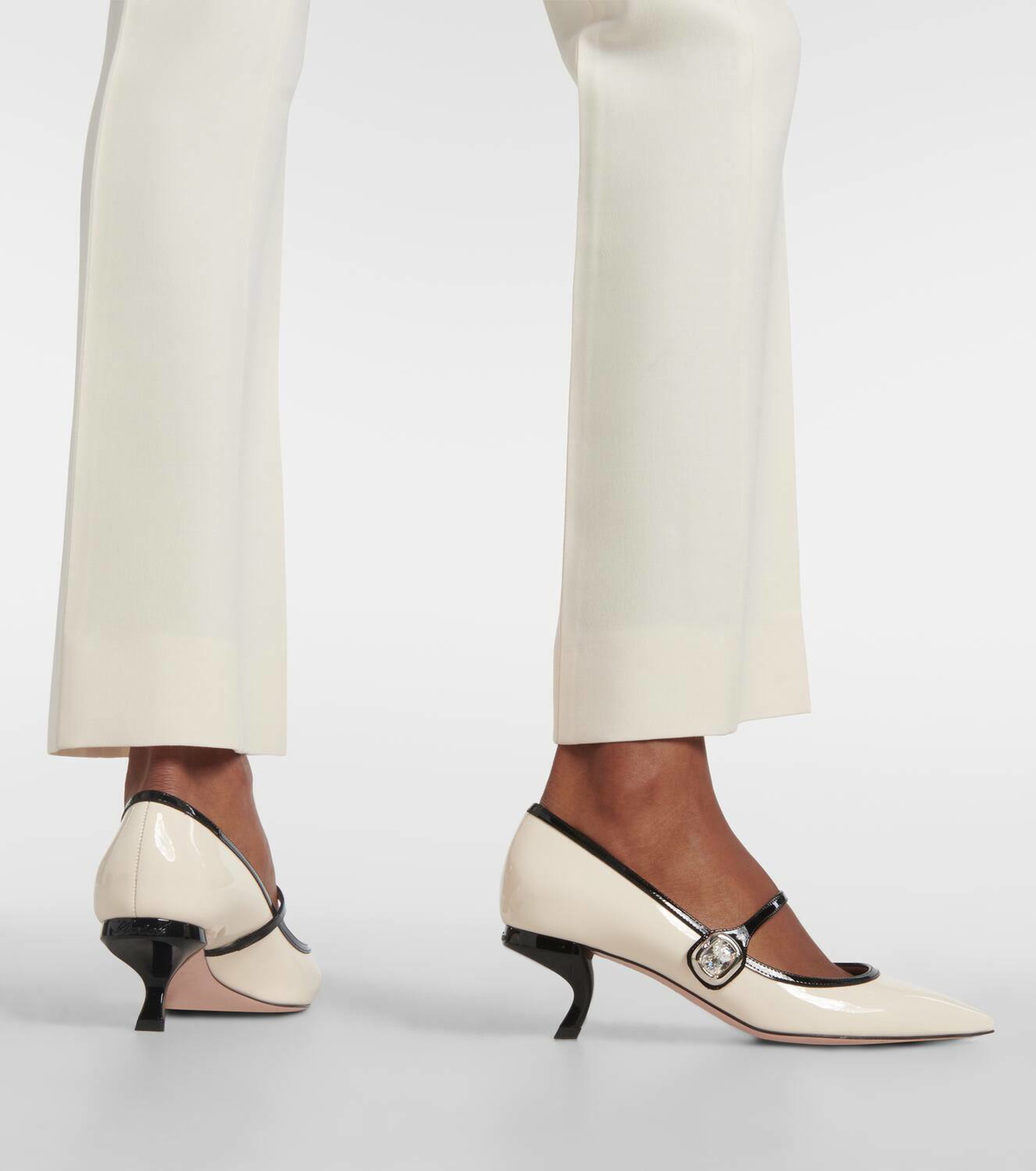 【送料 関税込】ROGER VIVIER Babies Virgule PVC pumps 送料 関税込】ROGER VIVIER Babies Virgule PVC pumps (Roger