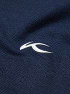 Kjus Golf - Cotton-Blend Piqué Polo Shirt - Blue