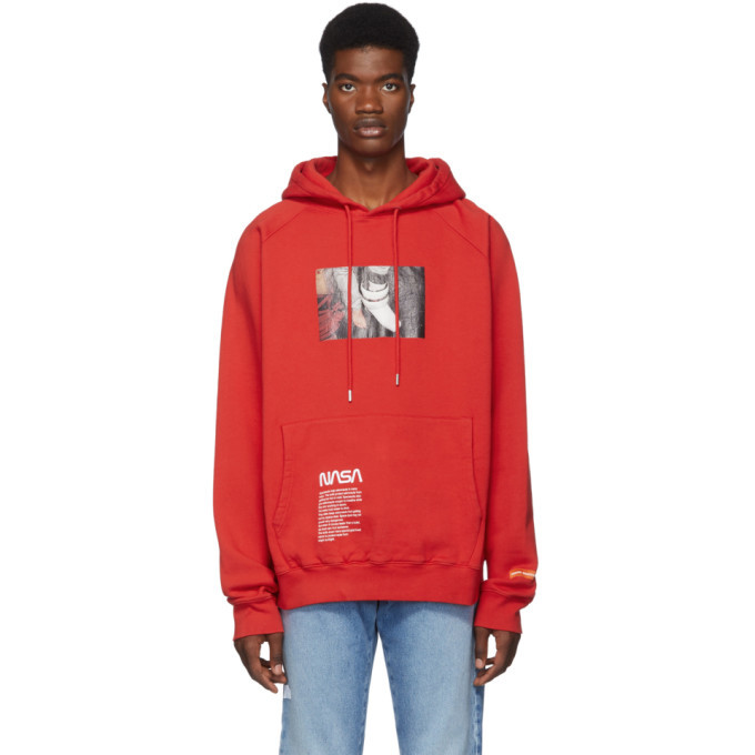 Photo: Heron Preston Red Photo Hoodie