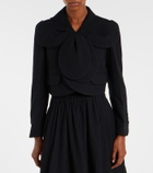 Noir Kei Ninomiya Cropped wool jacket