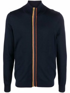 PAUL SMITH - Zipped Wool Cardigan