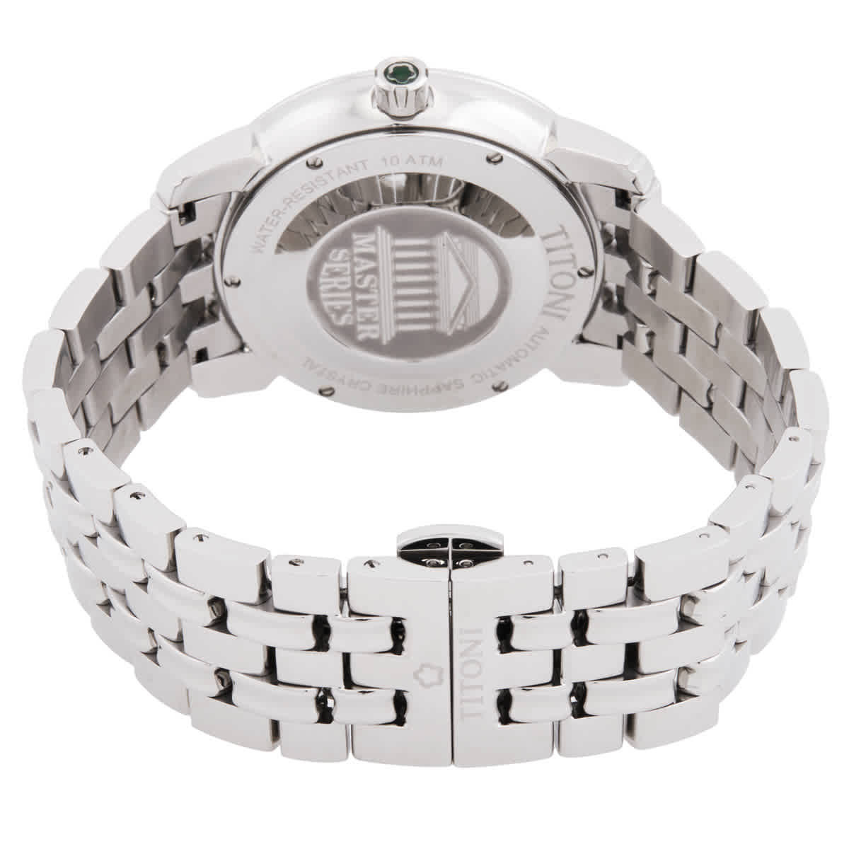 Titoni Master Series Automatic Chronometer Silver Dial Mens Watch 94388-S-578