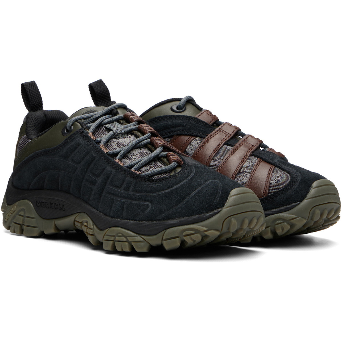 Merrell 1TRL Black Moab 2 Remix Leather Sneakers