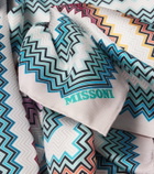 Missoni Zigzag silk twill scarf