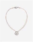 Peace Sign Ribbon Necklace