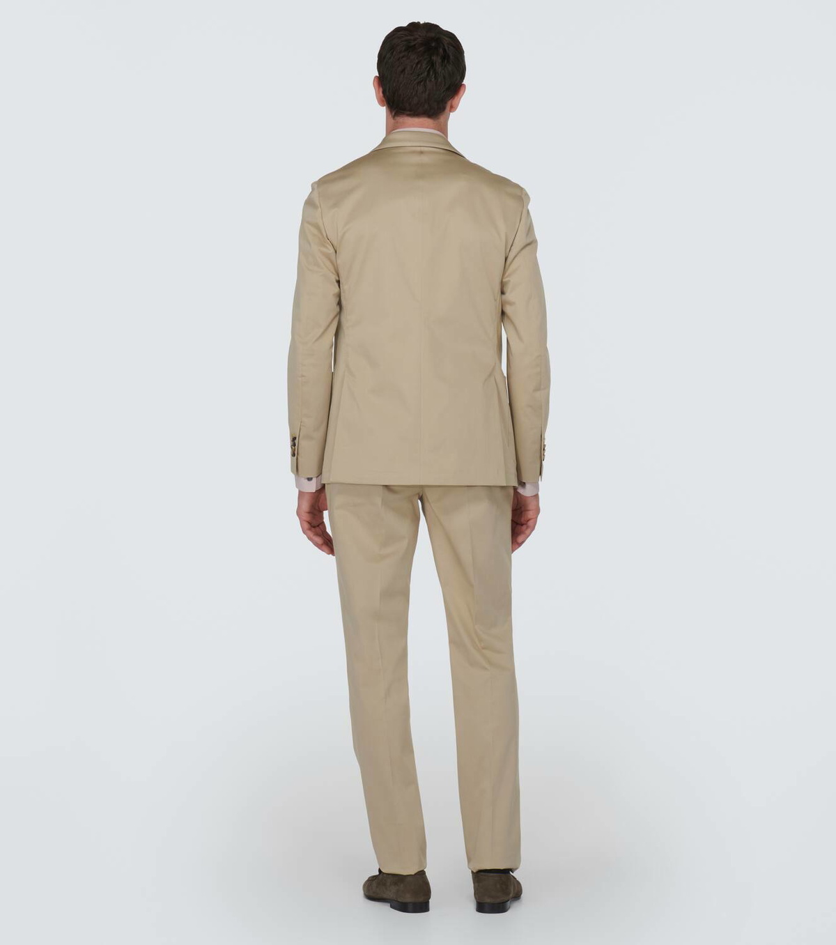 Lardini Gold Cotton Casual Pants
